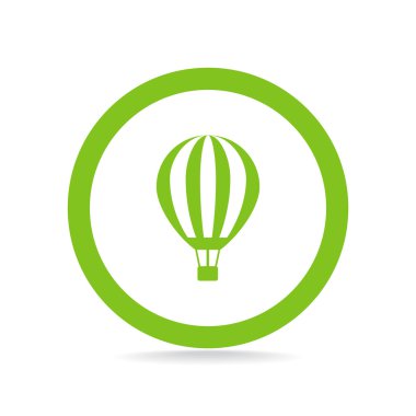 Balon aerostat web simgesi