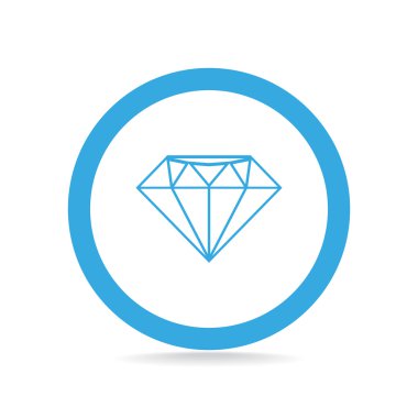 Elmas web simgesi, lüks konsepti