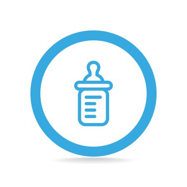 Basit bebek şişe simgesi