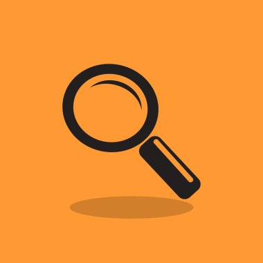 Basit büyüteç simgesini