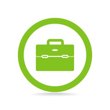 Belgeler simgesini için iş çanta