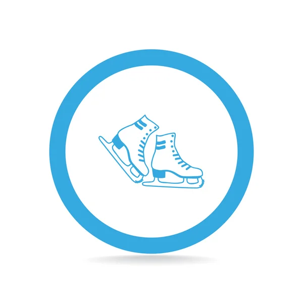 Skate zapatos icono web — Archivo Imágenes Vectoriales