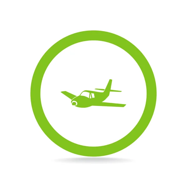 Aircraft Web icon — Stock Vector