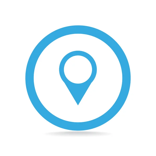 Mappa icona web puntatore — Vettoriale Stock