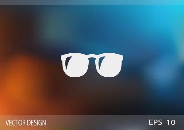 Εικονίδιο web γυαλιά ηλίου — Διανυσματικό Αρχείο