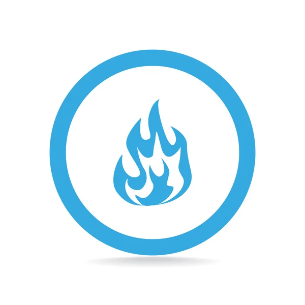 Fire flames icon — Stock Vector