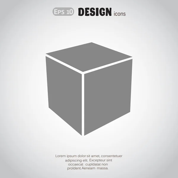 Ref-Cube — стоковый вектор