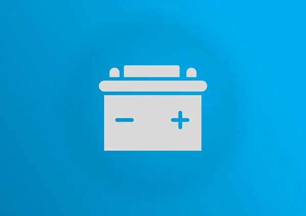 Auto batterijpictogram — Stockvector