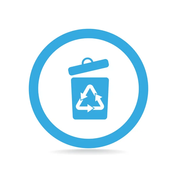 Waste recycling symbol — Stock Vector