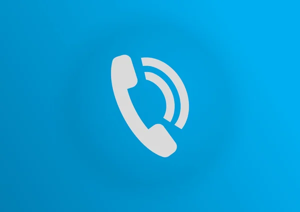 Phone call web icon — Stock Vector