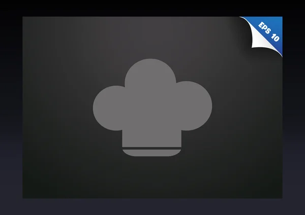 Chef cap icono — Archivo Imágenes Vectoriales