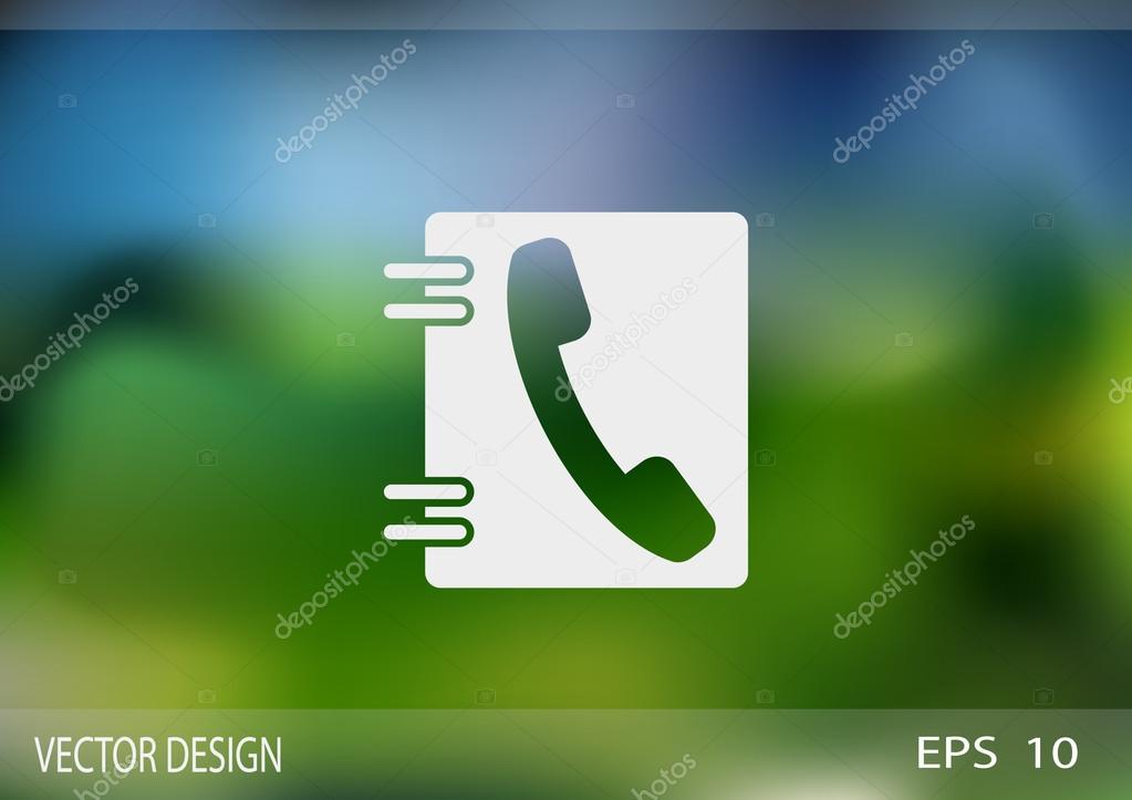 Phone contacts web icon