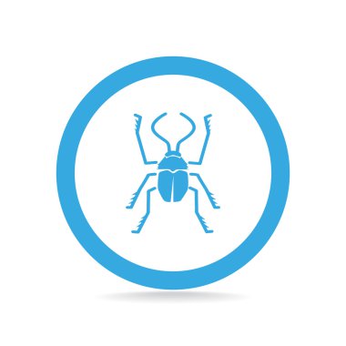 Anahat böceği böcek simgesiyle