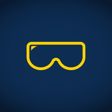 Tüplü maske web simgesi