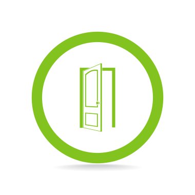 açık kapı simgesi