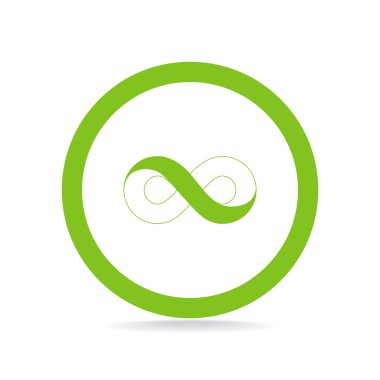Sonsuzluk sembolü web simgesi
