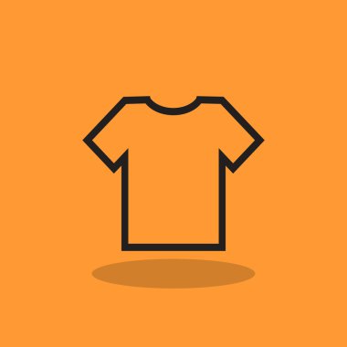 T-shirt web simgesi