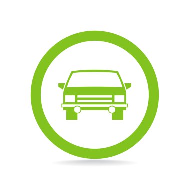 Basit araba web simgesi