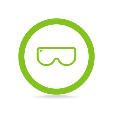 Tüplü maske web simgesi