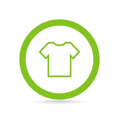 T-shirt web simgesi