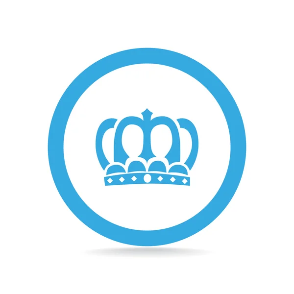 Icono de corona, concepto vip — Vector de stock