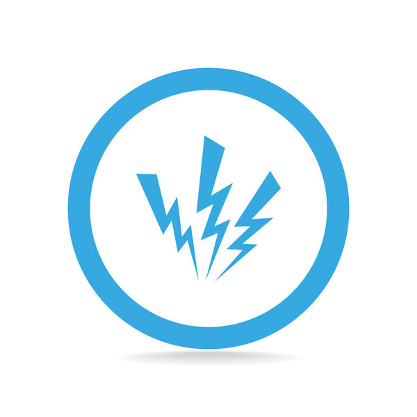 Иконка с тремя молниями
