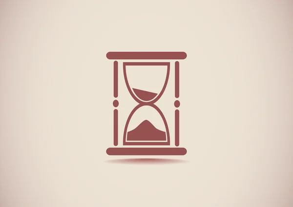 Reloj icono web — Vector de stock