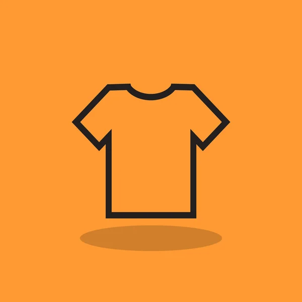 T-shirt web icon — Stock Vector