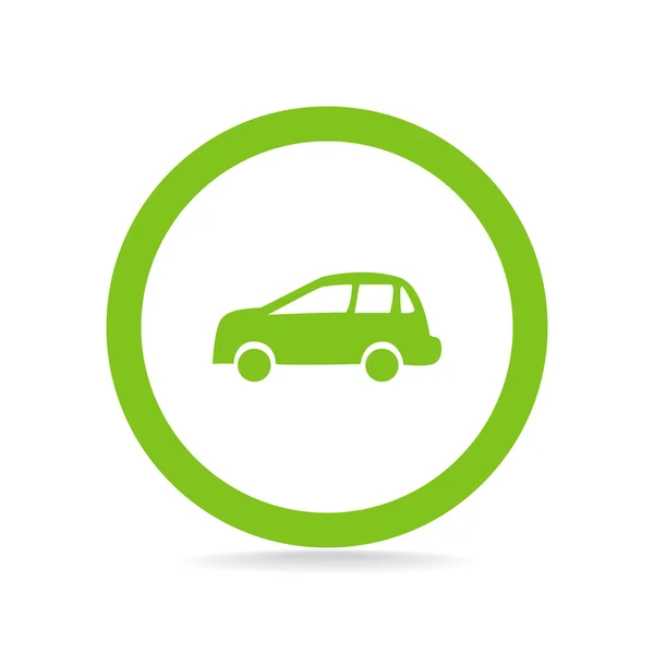 Car Insurance web icon — Stock Vector