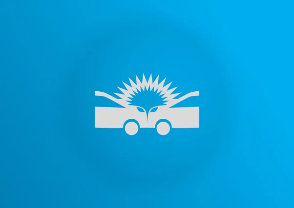 Auto accident icon — Stock Vector