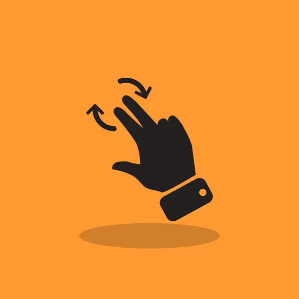 Touch scherm web-pictogram — Stockvector