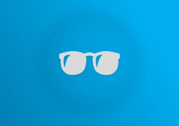 Óculos de sol ícone web — Vetor de Stock