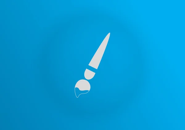 Paint brush icon — Stock Vector