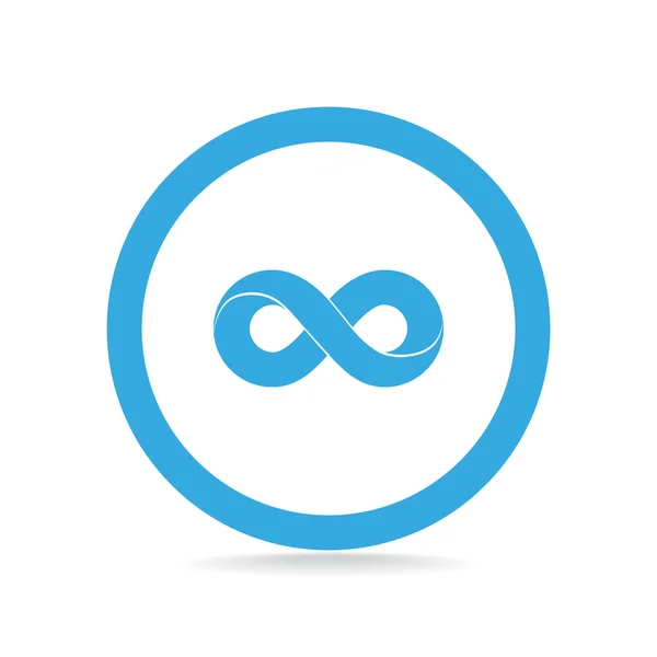 Infinity sign icon — Stock Vector