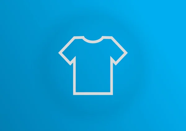 Icône web T-shirt pour e-commerce — Image vectorielle