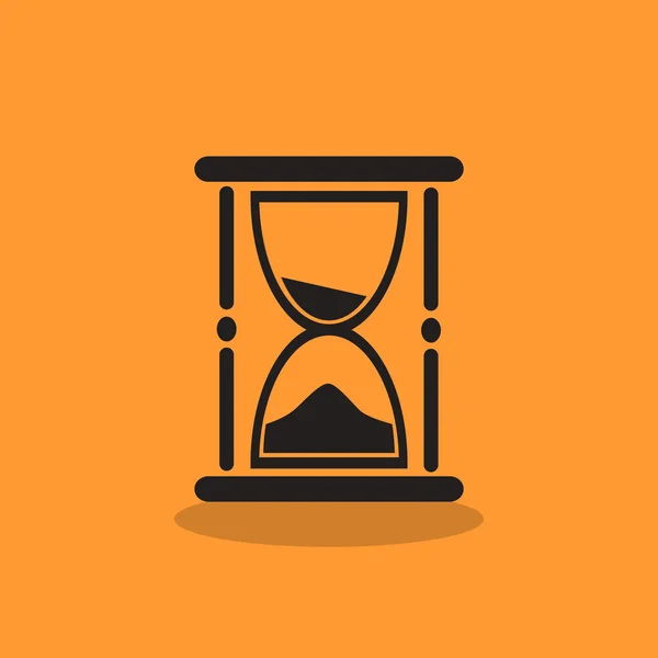 Reloj de arena icono web — Vector de stock