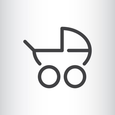 bebek arabası web simgesi
