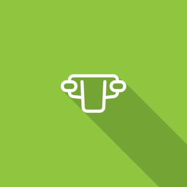 Basit bebek bezi web simgesi