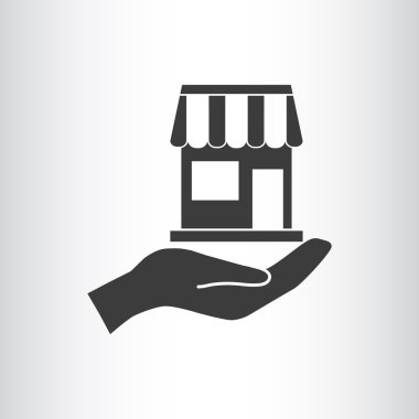 Evde el basit simgesi