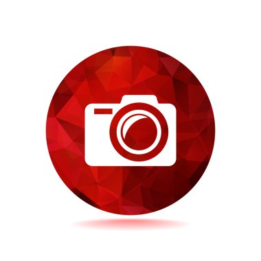 Fotoğraf kamera basit web simgesi