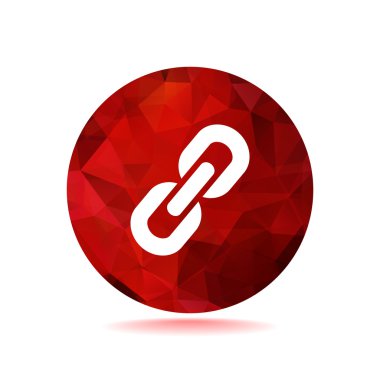 Basit zincir web simgesi