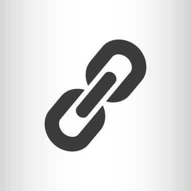 Basit zincir web simgesi