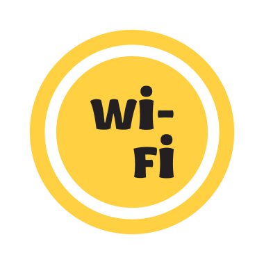 Wi-fi, web simgesi.