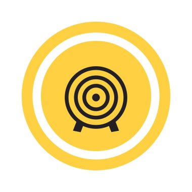 bir hedef gösteren simge