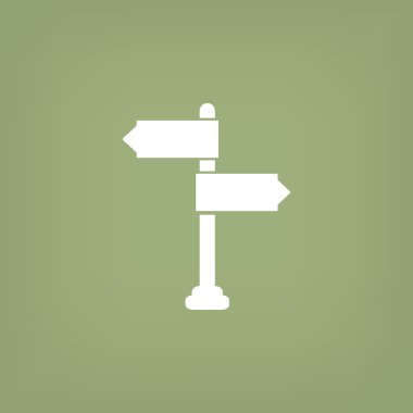 Yol işaretçi web simgesi