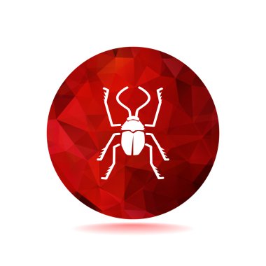 Anahat böceği böcek simgesiyle