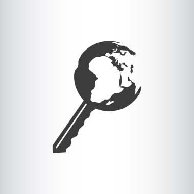 Küre anahtar simgesi