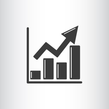 Yükselen grafik simgesi