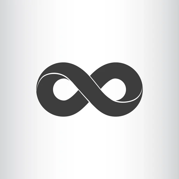 Icono de signo infinito — Vector de stock