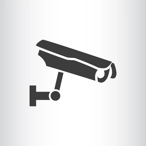 Signe CCTV, icône web — Image vectorielle